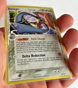 Pokemon TCG Deoxys 4/110 Delta Species Holo Rare EN HP80 Basic 2006 - Image 3