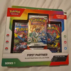 Pokemon TCG First Partner Illustration Collection Box Series 1 New & Sealed - Image 1