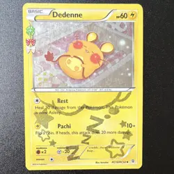 Pokemon - Dedenne RC10/RC32 Generations Radiant Collection Holo Uncommon EN 2016 - Image 1