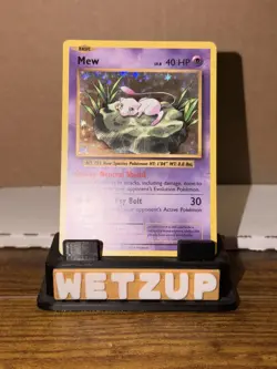 Pokemon Mew 53/108 Evolutions Holo Rare HP 40 English 2016 Psy Bolt (30) NM - Image 1