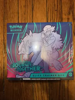 NEW Journey Together Scarlet & Violet Pokemon Elite Trainer Box ETB Sealed - Image 1