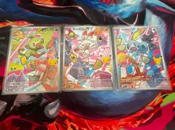 Pokemon First Partner Series 2 Grookey Scorbunny Sobble Promo 052 053 054 Set - Image 1