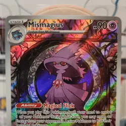 Pokemon TCG Mismagius IR 212/193 Paldea Evolved Illustration Rare Holo NM - Image 2