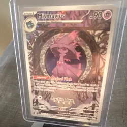 Pokemon TCG Mismagius 212/193 Paldea Evolved Illustration Rare Holo 90HP EN - Image 1