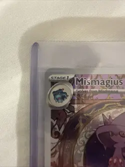 Pokemon TCG Mismagius 212/193 Paldea Evolved Illustration Rare Holo - Image 2