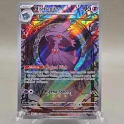 Pokemon TCG Mismagius 212/193 Sv02: Paldea Evolved Holo Illustration Rare 90HP - Image 1