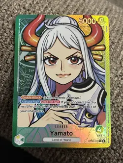 Yamato OP06-022 Alt Art Leader English One Piece - Image 1
