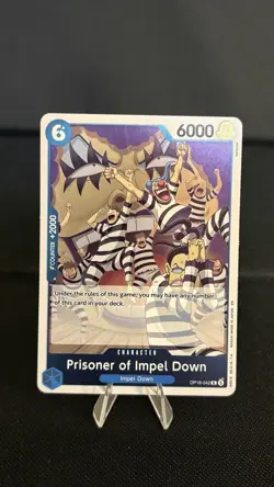 Prisoner of Impel Down OP16-042 R The Time of Battle Foil English One Piece - Image 1