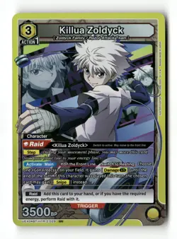 Killua Zoldyck (029) Holo Super Rare UEX04BT: HUNTER X HUNTER Vol.2 UEX04BT/HTR- - Image 1