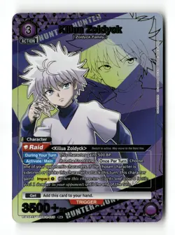 Killua Zoldyck (059) (R*) Holo Rare 1-Star UEX04BT: HUNTER X HUNTER Vol.2 UEX04B - Image 1