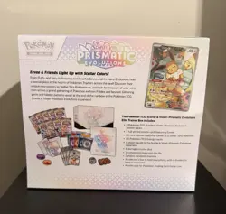Pokemon Scarlet And Violet Prismatic Evolutions Elite Trainer Box ETB Brand New! - Image 3