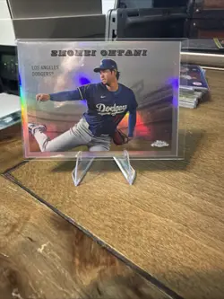2025 Topps Chrome Platinum Shohei Ohtani Refractor Rails And Sails 55RS-19 - Image 1