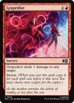 ~ Grapeshot ~ NM Foil ~ Commander: Marvel Super Heroes ~ MTG ~ - Image 1