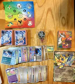 Pokemon Chaos Rising Bulk/Supplies Lot Holos, Reverse Jumbo Card MORE 650+ - Image 1
