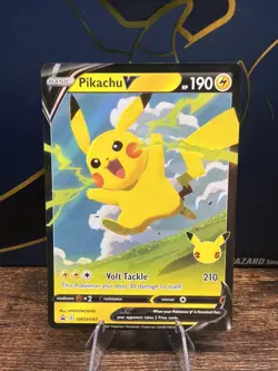 Pikachu V SWSH143 SWSH: Sword & Shield Promo Cards Holo - Image 1