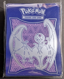 65 Ct Sun & Moon ETB Lunala Pokemon Card Sleeves New Sealed - Image 1