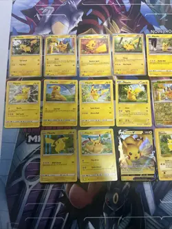 25 Different Pikachu Pokemon TCG Card Lot - Sun & Moon XY + More - Image 2