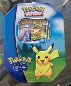 Pokemon Go Booster Pack X20 With Pikachu Tin. Official Pokemon TCG. - Image 3