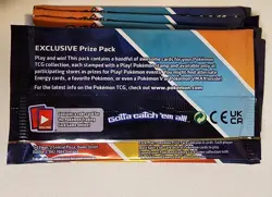 1x Pokemon Play! Prize Pack Series One booster - Image 2