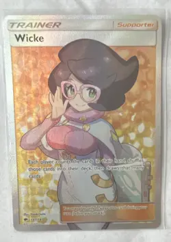 The Pokemon Company Wicke 147/147 Burning Shadows Holo Full Art Ultra Rare - Image 1