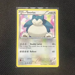 The Pokemon Company Snorlax 109/149 Boundaries Crossed 2012 Holo Rare 100 HP - Image 1