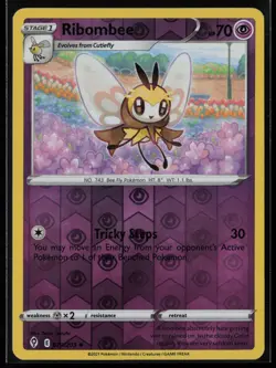 Ribombee 079/203 Pokemon Evolving Skies Uncommon Near Mint Reverse Holo - Image 1