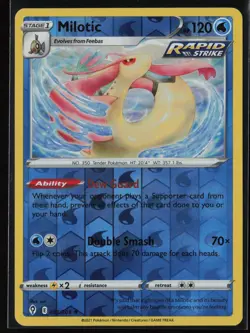 Milotic 038/203 Pokemon Evolving Skies Rare Near Mint Reverse Holo - Image 1