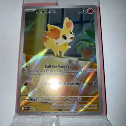 Pokemon TCG Chaos Rising Black Star Promo Fennekin MEP EN 080 sealed Promo - Image 2