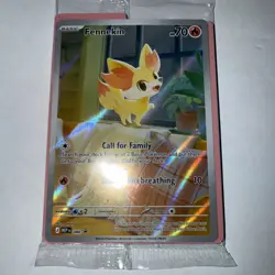 Pokemon TCG Chaos Rising Black Star Promo Fennekin MEP EN 080 sealed Promo - Image 5