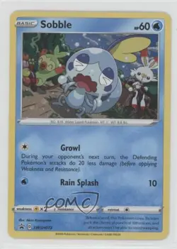 Sobble Pokemon Sword & Shield Black Star #SWSH073 - Image 1
