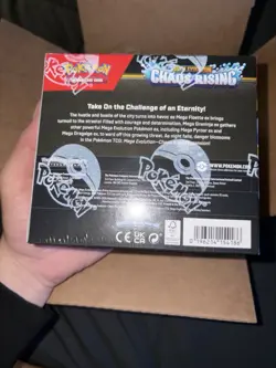 Pokemon TCG Chaos Rising Mega Evolution Booster Box Sealed - Image 3