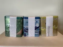 Pokemon TCG 2022 Stacking Tins Water Lightning Grass NEWFactory Sealed Set Of 3 - Image 3