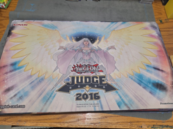 Yugioh Playmat Beatrice, Lady of the Eternal Judge Playmat Moderately Played - Image 1