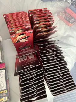 One Piece Blister Pack Lot Of 60 Plus 4 Tins Sealed Op-13 Must Have! English - Image 4