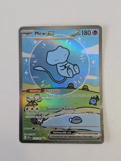 Pokemon TCG Mew ex 232/091 Paldean Fates Shiny Rare Holo English 2024 - Image 1
