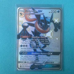 Greninja GX Sv56/Sv94 Near Mint Hidden Fates: Shiny Vault Full Art - Image 1