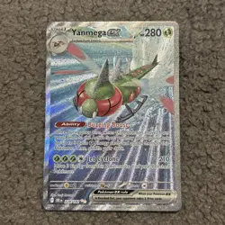 Yanmega ex 228/182 SV10: Destined Rivals Special Illustration Rare NM - Image 1