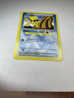 Pokemon funskool card (Vintage)Abra 2004 Nintendo Creatures - Image 3
