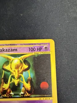 Pokemon Alakazam Tcg Rare Non-holo Card 2/144 Skyridge 2003 LP-NM - Image 3