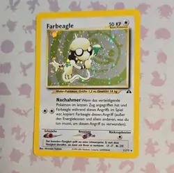Nintendo Pokemon TCG Neo Discovery Farbeagle (Smeargle) 11/75 Holo Rare DE 50HP - Image 1