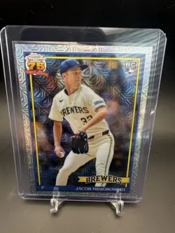 2026 Topps Series 1 - 1991 Topps Chrome Silver Pack Mojo Jacob Misiorowski RC - Image 1