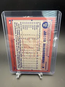2026 Topps Series 1 - 1991 Topps Chrome Silver Pack Mojo Jacob Misiorowski RC - Image 2