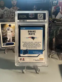 2024 DONRUSS OPTIC DRAKE MAYE RC # 229 PSA 9 - Image 2