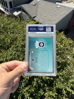 Barry Bonds 2001 Donruss Signature Award Winning Auto /93 PSA 7 - Image 2