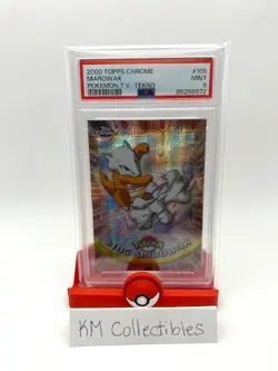 *PSA 9* TEKNO Marowak #105 2000 Topps Chrome - Image 3