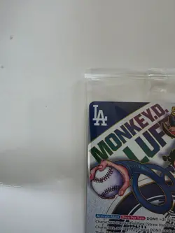 2025 DODGERS X ONE PIECE MONKEY D LUFFY PROMO CARD EB02-010 - SEALED! - Image 2
