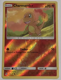 Charmander 12/181 Common Team Up 2019 Pokemon Card Reverse Holo TCG - Image 1