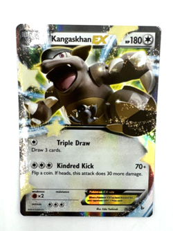 Pokemon TCG Card Basic Kangaskhan EX Holo 78/106 Flashfire - Image 1