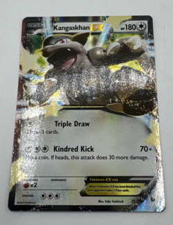Pokemon TCG Card Basic Kangaskhan EX Holo 78/106 Flashfire - Image 3