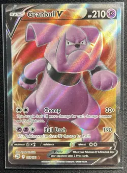 Pokemon TCG Holo Full Art V Card Lot Hisuian Samurott Golurk Coalossal EN - Image 4